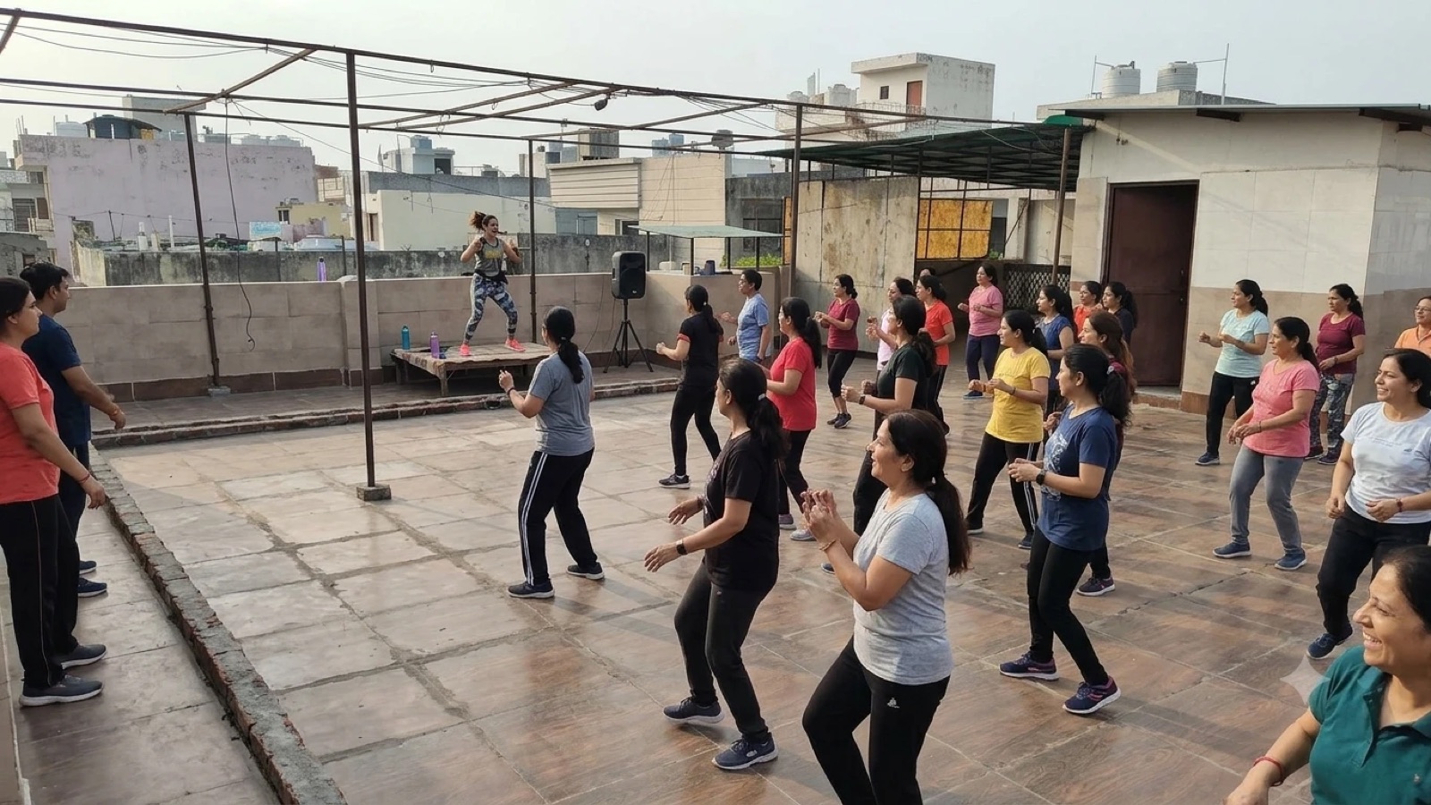 Zumba & Fitness Classes venue terrace